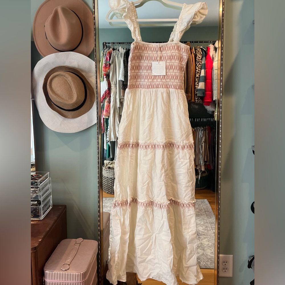 Hippie/hobo peasant maxi dress